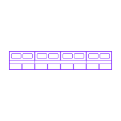 Buildings Masonry Walls Composite Cavity Outline Svg Vector, Free Vectors File